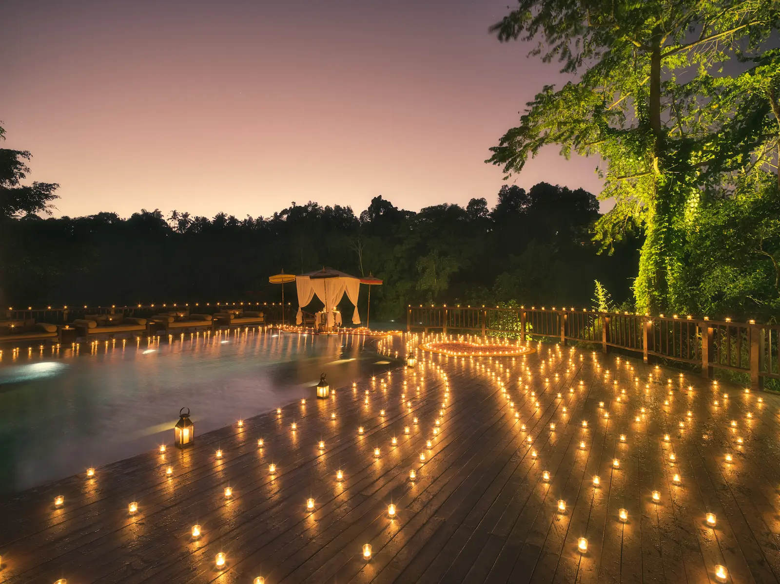 The Most Romantic Proposal Ideas in Bali at Hanging Gardens of Bali
