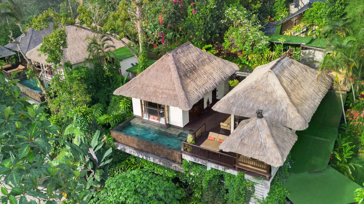 quiet luxury Bali private villa jungle Ubud minimalist travel experience