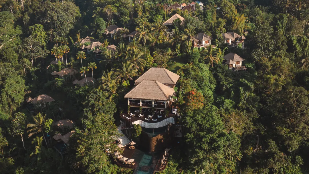 Hanging Gardens of Bali private villa luxury solitude retreat