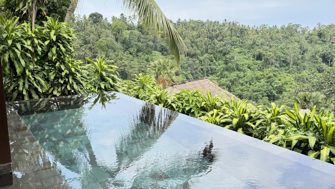 Luxury silence retreat Ubud private rainforest escape