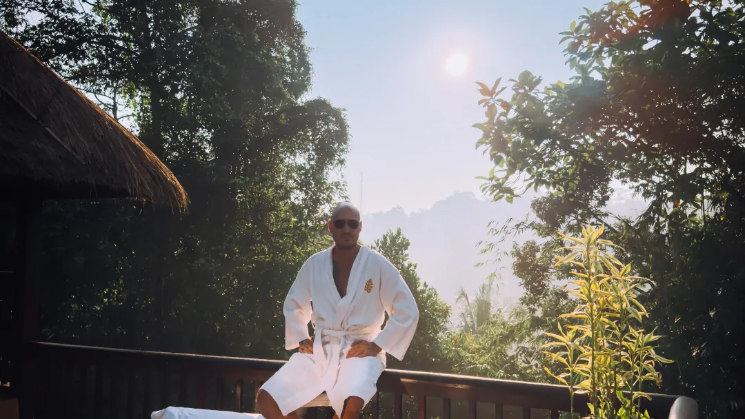 Sunrise proposal Ubud Bali romantic engagement location